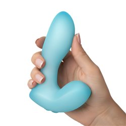 Softies 5” Silicone Vibrator - Blue bigger version